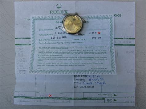 rolex service papers|selling a rolex with papers.